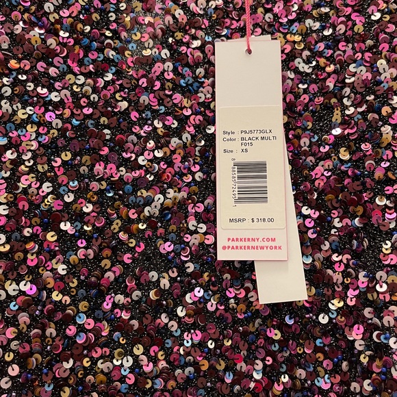 Parker multi color sequin top - Picture 7 of 10